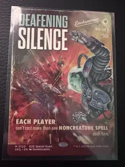 Deafening Silence (Showcase) #120 (NM) Special Guests SPG Magic MTG - Image 1