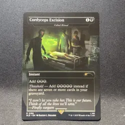 MTG Cordyceps Excision - Cabal Ritual Secret Lair Last of Us NM - Image 1
