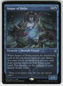 Augur of Bolas Foil P FNM Promos 41 MTG - Image 1