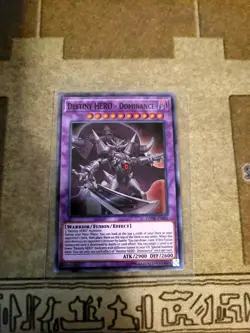 YUGIOH DESTINY HERO DOMINANCE DANE-EN031 SUPER UNLIMITED ED NM - Image 1