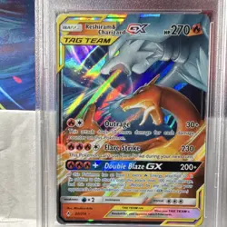 Pokemon Reshiram & Charizard GX PSA 10 Holo 20/214 Unbroken Bonds 2019 - Image 2