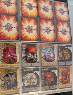 Bakugan Battle Brawlers Card Lot with Binder 70 Cards Total 33 Gate / 37 Ability - Image 3