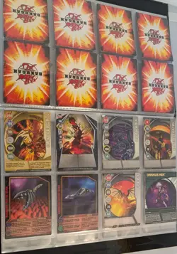 Bakugan Battle Brawlers Card Lot with Binder 70 Cards Total 33 Gate / 37 Ability - Image 5