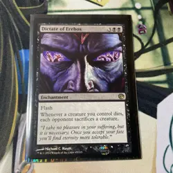 Dictate of Erebos [Journey Into Nyx] Magic MTG Cards MT NEVER PLAYED - Image 2