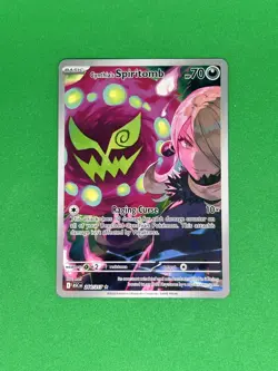 Cynthia's Spiritomb 244/217: Ascended Heroes Pokemon TCG Card NM - Image 1