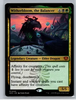 MTG - Secrets of Strixhaven #245 Witherbloom, the Balancer - Mythic - Image 1
