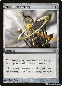 Vedalken Orrery MTG Fifth Dawn Rare NM Pck Fresh - Image 1
