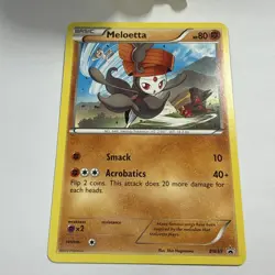 Meloetta BW69 Black Star Promo Pokemon TCG Black & White - Image 2