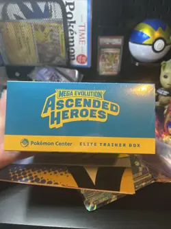 Pokemon TCG - Ascended Heroes Pokemon Center ETB (Elite Trainer Box) New Sealed - Image 5