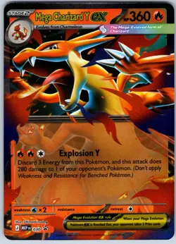 Pokemon TCG - Mega Charizard Y EX - 030 - Black Star Promo - Image 1