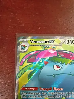 Venusaur ex - 182/165 Ultra Rare Scarlet and Violet 151 Pokemon TCG - Image 2