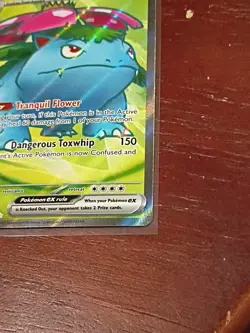 Venusaur ex - 182/165 Ultra Rare Scarlet and Violet 151 Pokemon TCG - Image 4