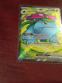 Venusaur ex - 182/165 Ultra Rare Scarlet and Violet 151 Pokemon TCG - Image 5