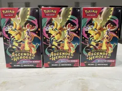 Pokemon TCG Mega Evolution Ascended Heroes Booster Bundle Box Set - 3 Boxes - Image 1