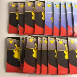 2021 McDonald’s Pokemon 25th Anniversary Sealed Happy Meal Promo Packs lot of 18 - Image 3