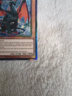 RA05-EN019 Albion the Shrouded Dragon Ultimate Rare 1st Ed YuGiOh - Image 5