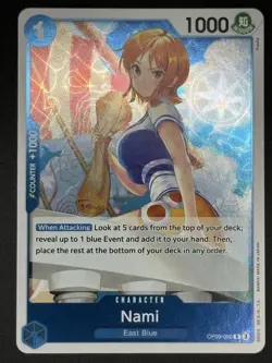 Nami OP09-050 One Piece CCG OP09: Emperors in the New World Foil Near Mint - Image 1