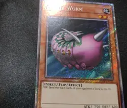 Needle Worm RA04-EN112 Platinum Secret 1st Edition Yugioh Card LP - Image 3