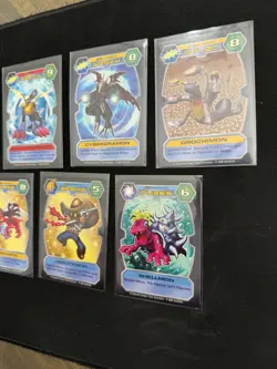 Digimon D-Tector Cards 2002 - 1st Edition 9 Card Lot - Image 5