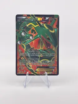 Custom Made Rayquaza EX Full Art 123/124 Dragons Exalted Fan Art Card Non TCG - Image 1