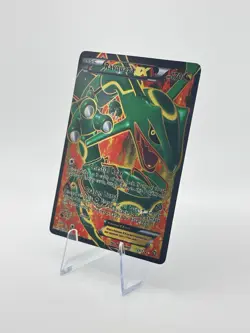 Custom Made Rayquaza EX Full Art 123/124 Dragons Exalted Fan Art Card Non TCG - Image 3