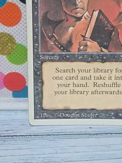 Magic The Gathering Demonic Tutor Revised Edition Regular MTG - Image 5