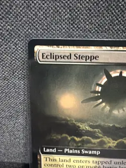 Eclipsed Steppe (Extended Art) Commander: Secrets of Strixhaven Regular - Image 2