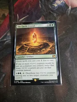 The Earth Crystal Final Fantasy rare mtg FIN R 0184 - Image 1