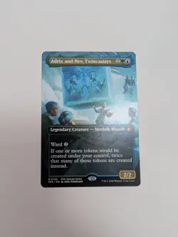 MTG - Adrix and Nev, Twincasters (Borderless) - Secrets of Strixhaven NM/M Cond - Image 1