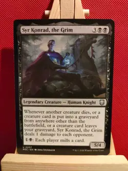 Syr Konrad, the Grim - Modern Horizons 3 Commander - Uncommon - NM - MTG - Image 1