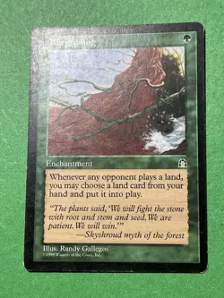 **Burgeoning** ~Stronghold~ MTG: Magic, Heavy Play (HP) - Image 2