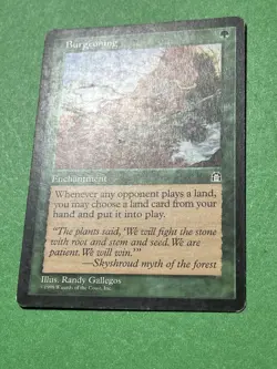 **Burgeoning** ~Stronghold~ MTG: Magic, Heavy Play (HP) - Image 3