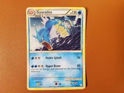 Gyarados - 4/123 - Cosmos Holo Pokemon HeartGold & SoulSilver LP HGSS Card - Image 1