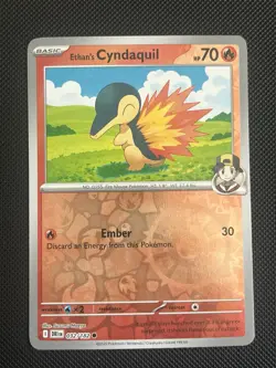 Cyndaquil, Quilava, Typhlosion - Destined Rivials - NM - Foil - Pokemon TCG - Image 2