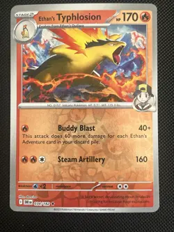 Cyndaquil, Quilava, Typhlosion - Destined Rivials - NM - Foil - Pokemon TCG - Image 4