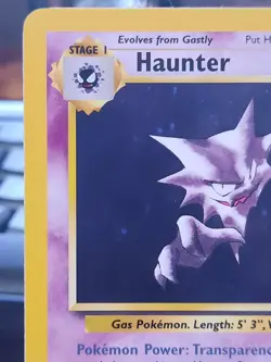 Pokemon TCG Haunter Fossil 6/62 Fossil Holo Rare Unlimited 1999 LP+ - Image 2