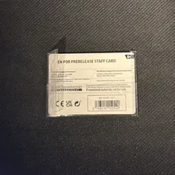 Pokemon Perfect Order Staff Prerelease Promos Sealed - All 4 promos - Image 2