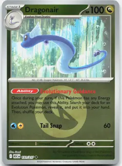 Dragonair (Energy Symbol Pattern) ME: Ascended Heroes 151/217 NM/M Pokemon - Image 1