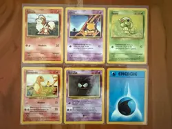 Pokemon · Basis-Set · Deutsch · 1999 · 6 Karten · Konvolut - Image 1