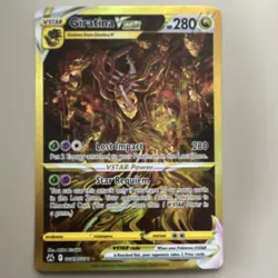 pokemon giratina vstar secret rare gg69 crown zenith holo 280 hp - Image 1