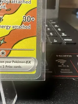 Pokemon Teal Mask Ogerpon ex 145/131 Sv: Prismatic Evolutions SIR Holo (DAMAGED) - Image 3