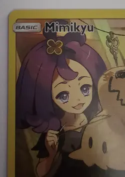 Pokemon Sun and Moon Cosmic Eclipse Mimikyu Alternate/Full Art 245/236 NM - Image 2