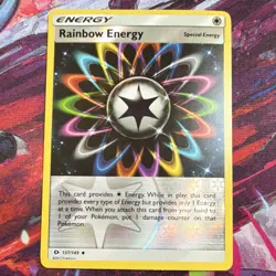 Pokemon Rainbow Energy Special Energy Reverse Holo SM Base 137/149 2017 ENG - Image 1