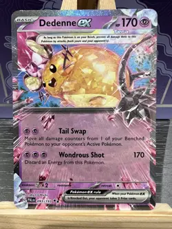Pokemon Card - Dedenne EX - 093/193 - Paldea Evolved - Image 1