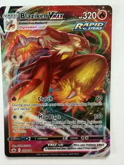 Blaziken Vmax 021/198 Chilling Reign LP Full Art Ultra Rare Pokemon Card - Image 1