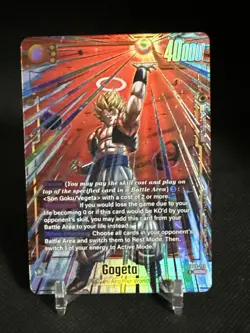 Gogeta FB09-122 Secret Rare ⭐ Alternate Art Dual Evolution Dragon Ball Card - Image 1