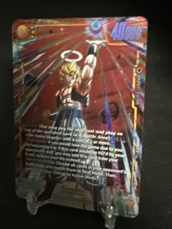 Gogeta FB09-122 Secret Rare ⭐ Alternate Art Dual Evolution Dragon Ball Card - Image 2