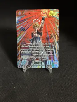 Gogeta FB09-122 Secret Rare ⭐ Alternate Art Dual Evolution Dragon Ball Card - Image 5