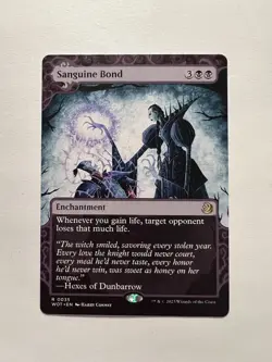 Sanguine Bond - SHOWCASE - MTG Wilds of Eldraine: Enchanting Tales - NM - Image 1