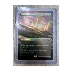 Privileged Position Double Masters 2022 Rare Enchantment Foil Green White 385 NM - Image 1